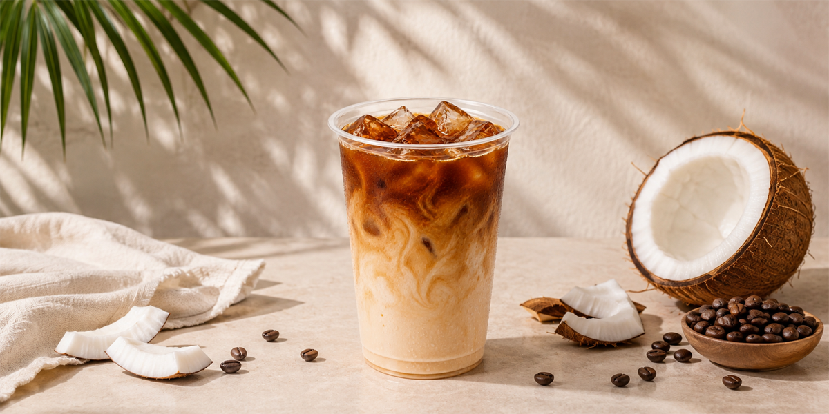 BUBBLE TEA BROWN COCO COFFEE