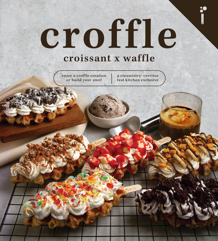 Menu CROFFLE